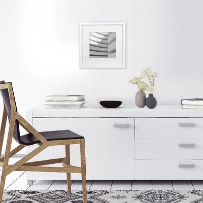 12" X 12" Matted To 8" X 8" Thin Gallery Frame - Room Essentials - Image 3