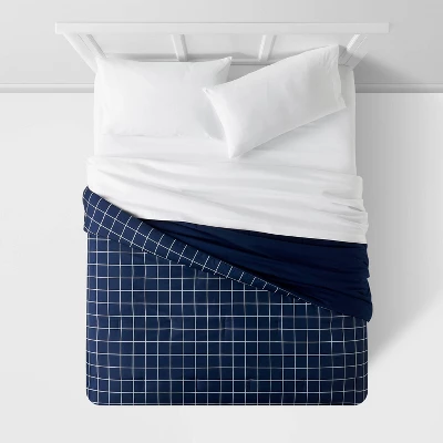 Reversible Microfiber Grid Comforter - Room Essentials⢠- Image 2