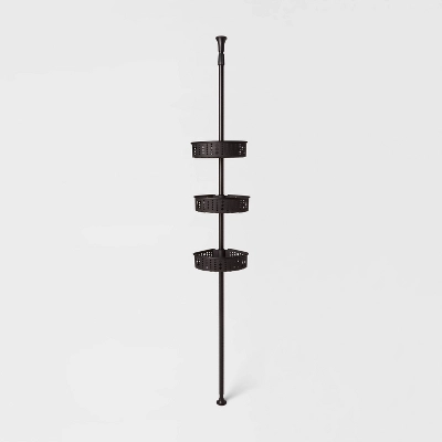 Steel Corner Tension Pole Caddy - Room Essentials⢠- Image 3