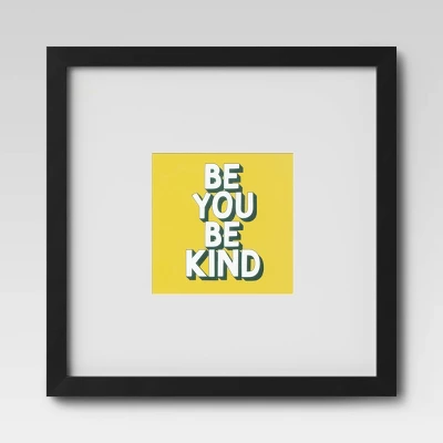 Set Of 9 Gallery Frame Set 10" X 10" Matted To 5" X 5" Black - Room Essentials⢠- Image 4