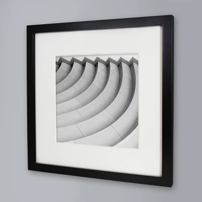 12" X 12" Matted To 8" X 8" Thin Gallery Frame - Room Essentials - Image 6