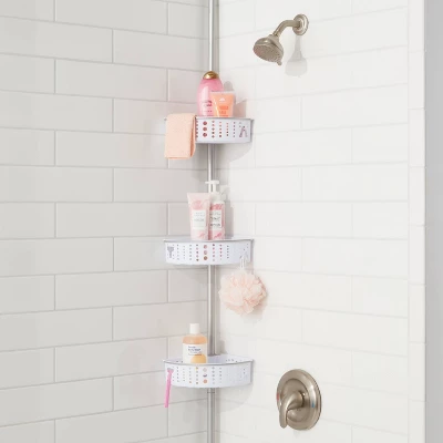 Steel Corner Tension Pole Caddy - Room Essentialsā¢