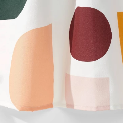 Savor Geo Shower Curtain Multi - Room Essentials⢠- Image 3