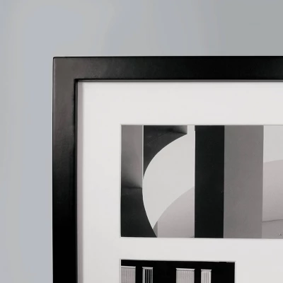 Thin Collage Frame Holds Four 4" X 6" Photos Black - Room Essentialsā¢
