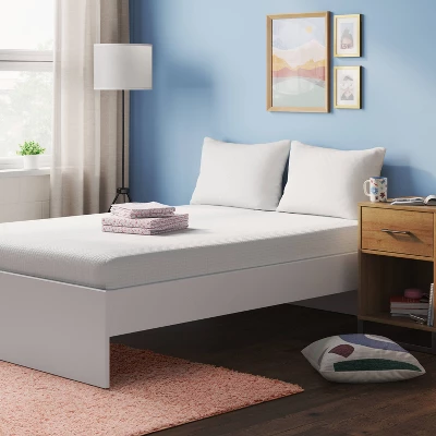 6" Gel Memory Foam Mattress With Antimicrobial Fabric Cover - Room Essentialsā¢
