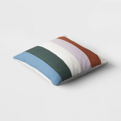 Cabana Striped Woven Cotton Square Throw Pillow - Room Essentials⢠- Image 2