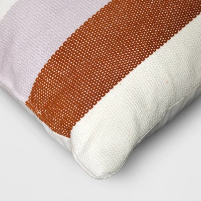 Cabana Striped Woven Cotton Square Throw Pillow - Room Essentials⢠- Image 3