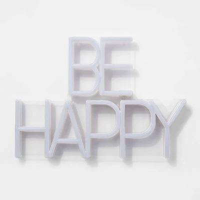 Neon Wall Sign White - Room Essentials⢠- Image 4