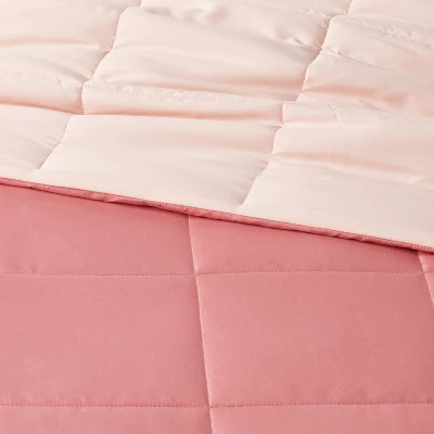 Reversible Microfiber Solid Comforter - Room Essentials⢠- Image 4