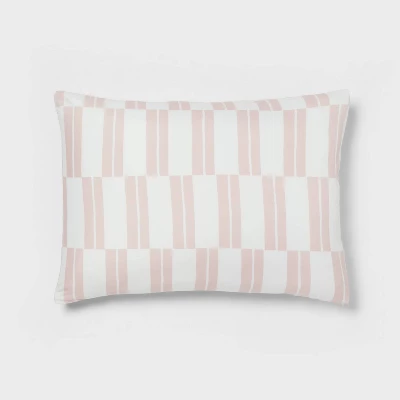 Dash Stripe Printed Microfiber Reversible Comforter & Sheets Set Ivory/Light Pink - Room Essentials⢠- Image 4