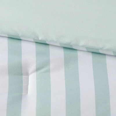 Microfiber Reversible Stripe Comforter Mint Green - Room Essentials⢠- Image 5